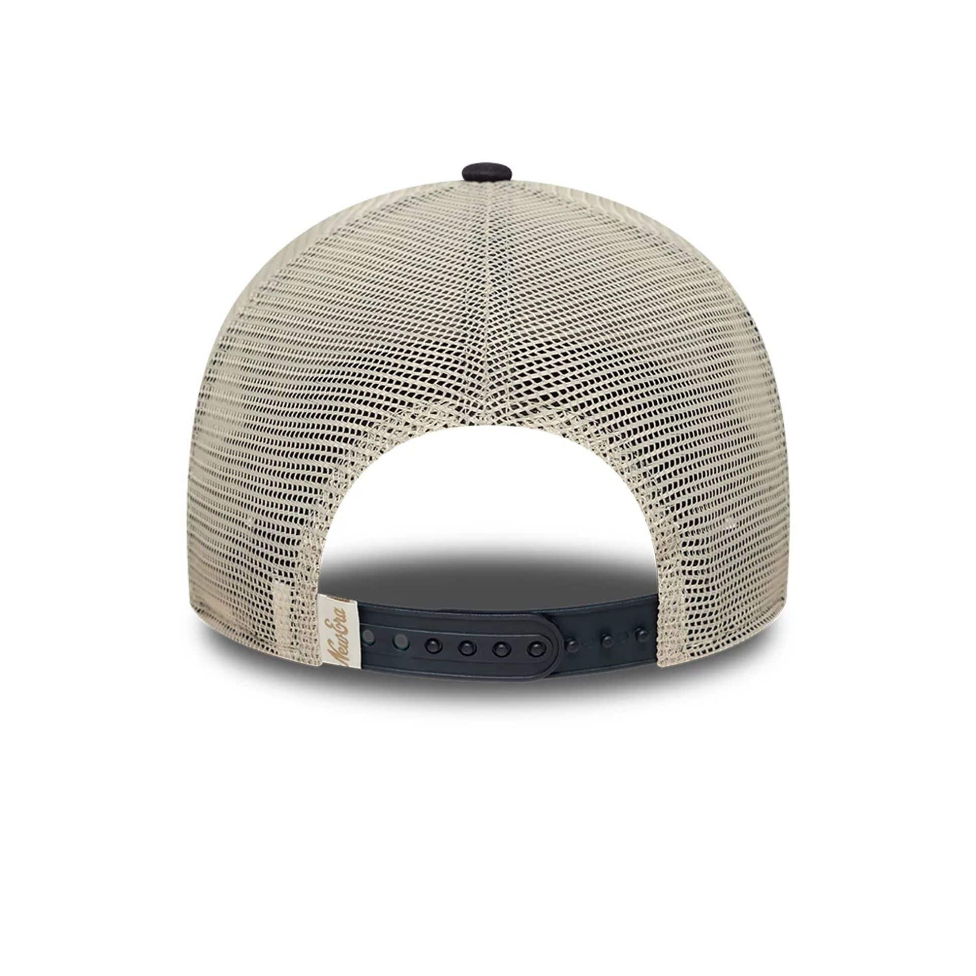 New Era 9FORTY Trucker Cap MC AF hellbeige/dunkel blau 4/5