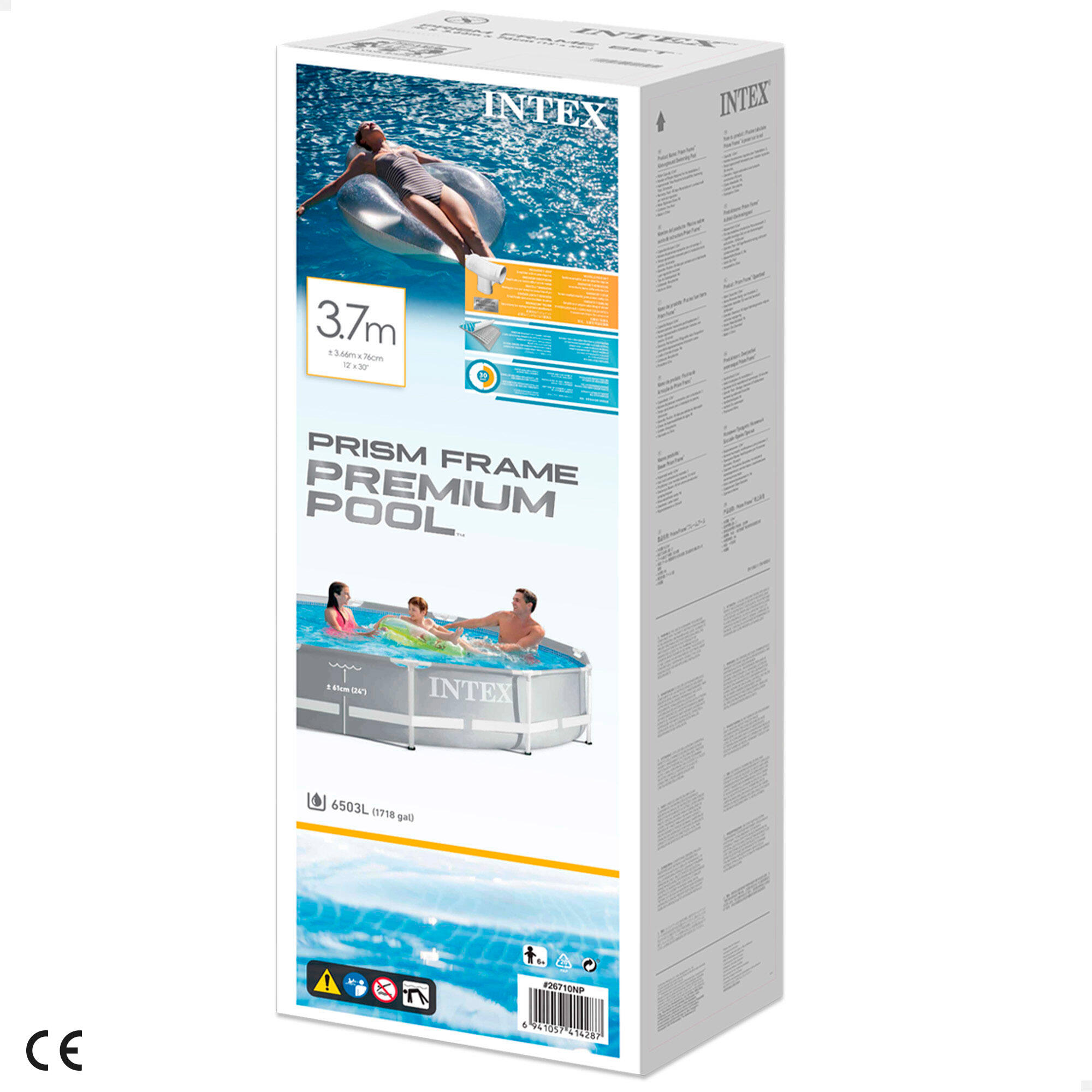 Intex 26710ND - Piscina Prisma Frame, 366x76 cm 3/6