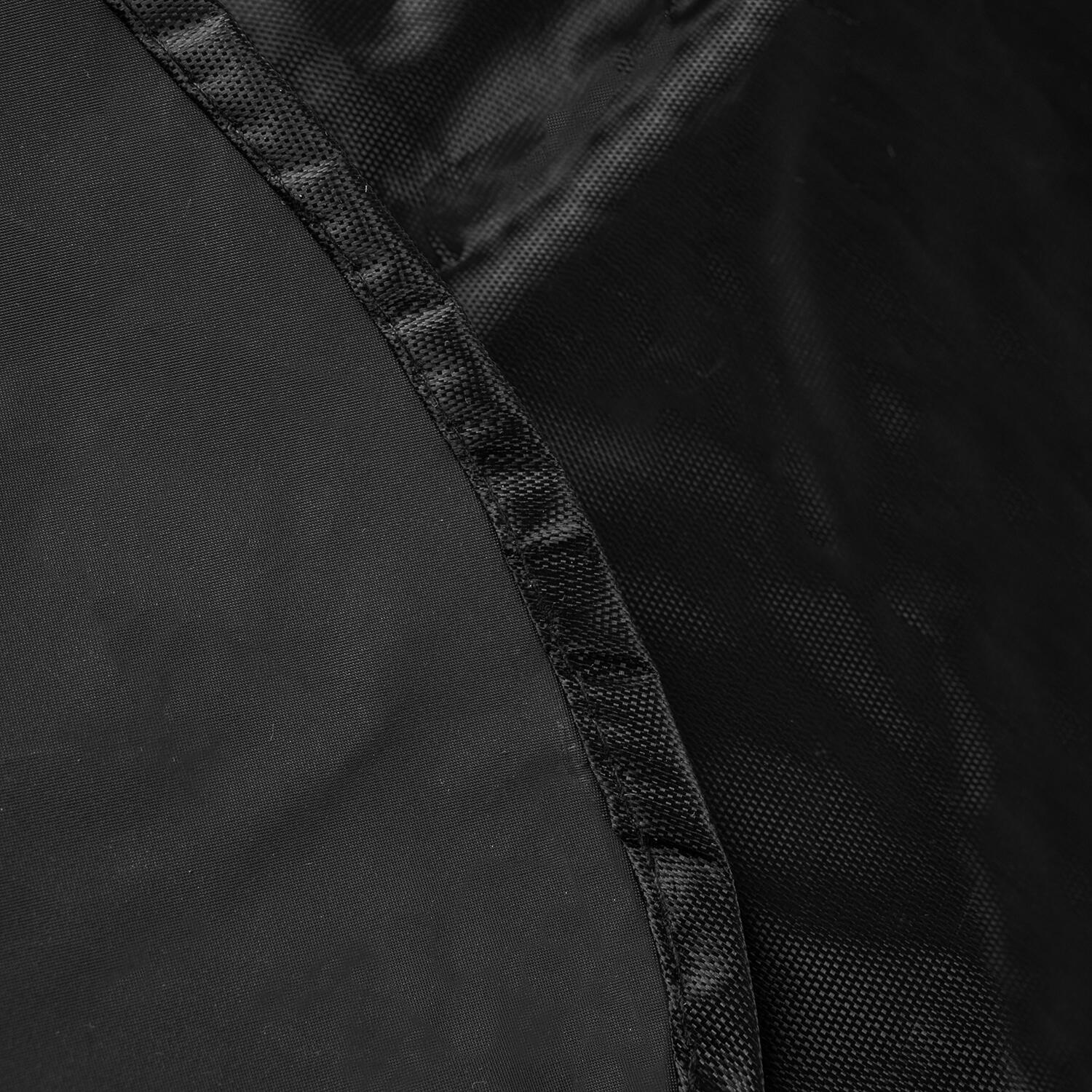 Poncho impermeable negro talla única 130 x 115 cm 6/7