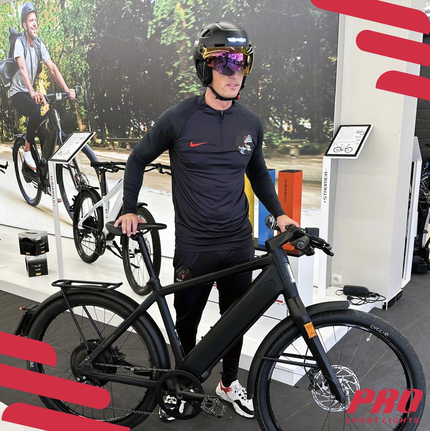 Casco de bicicleta con visera y orejeras para Speed Pedelec - NTA8776 4/7