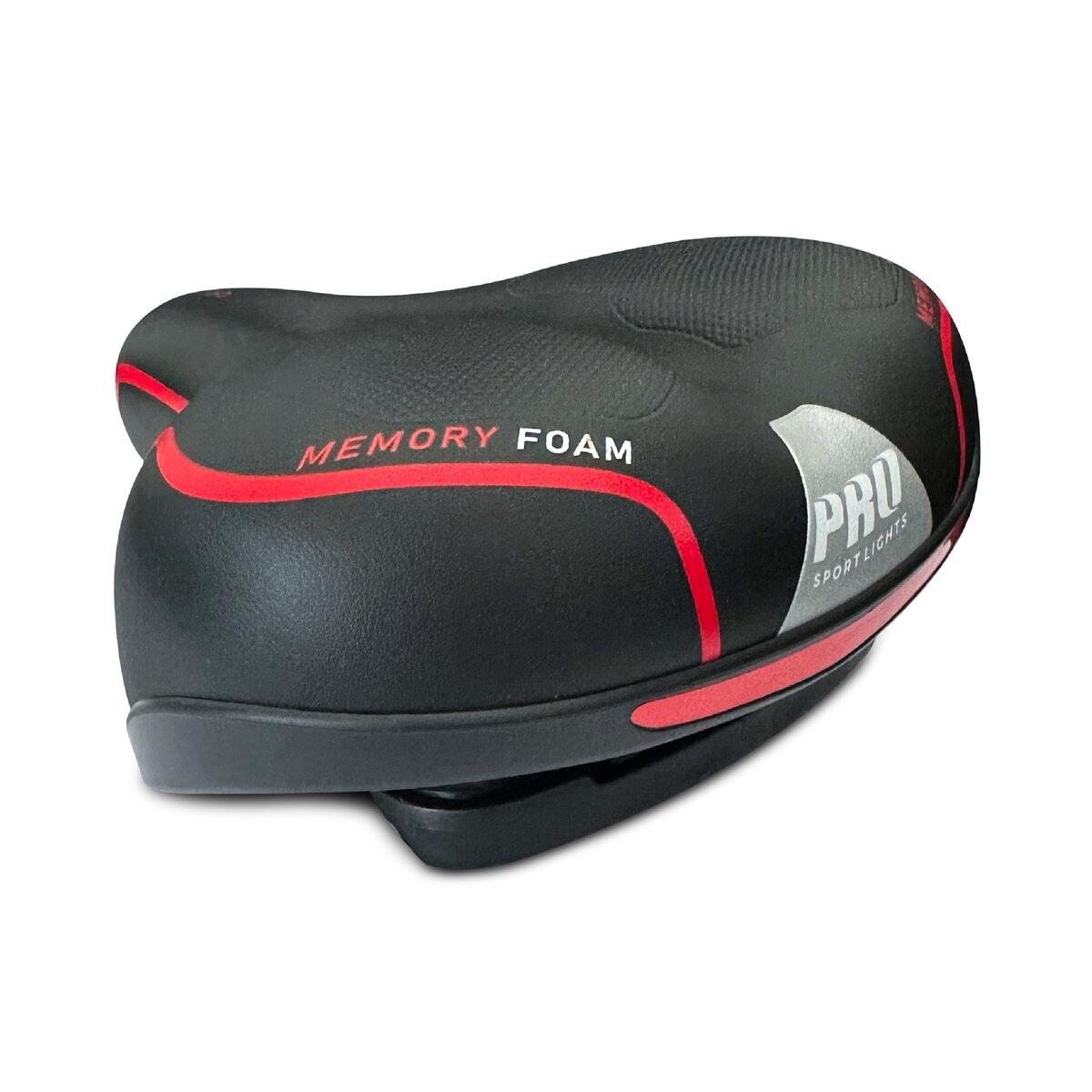 Selle de vélo Memory Foam Comfort - Noir - Femme/Homme 5/7
