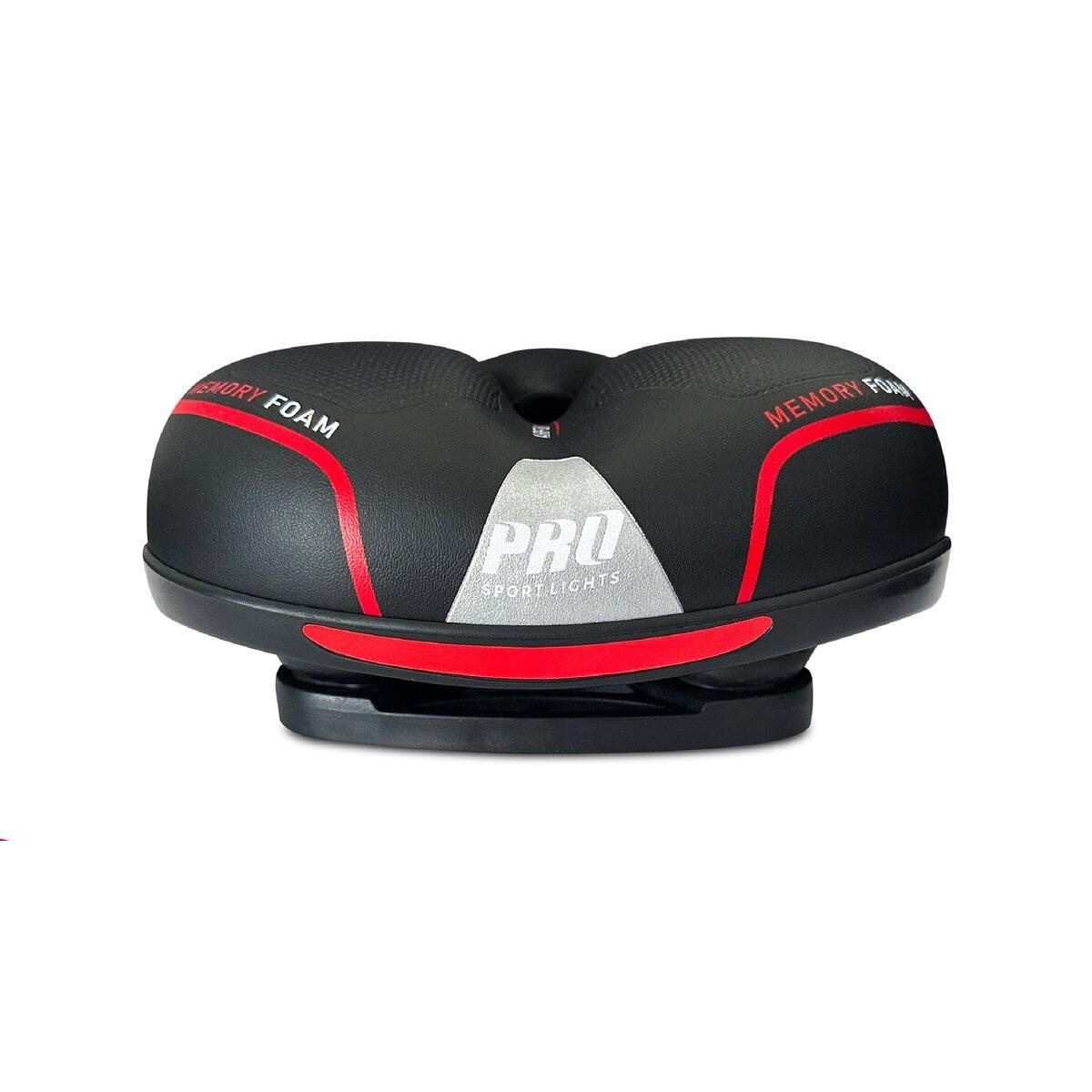 Selle de vélo Memory Foam Comfort - Noir - Femme/Homme 7/7