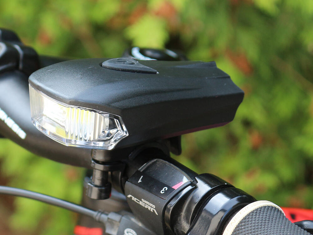 Juego de luces LED COB para bicicleta (delantera y trasera) con pilas 3/3