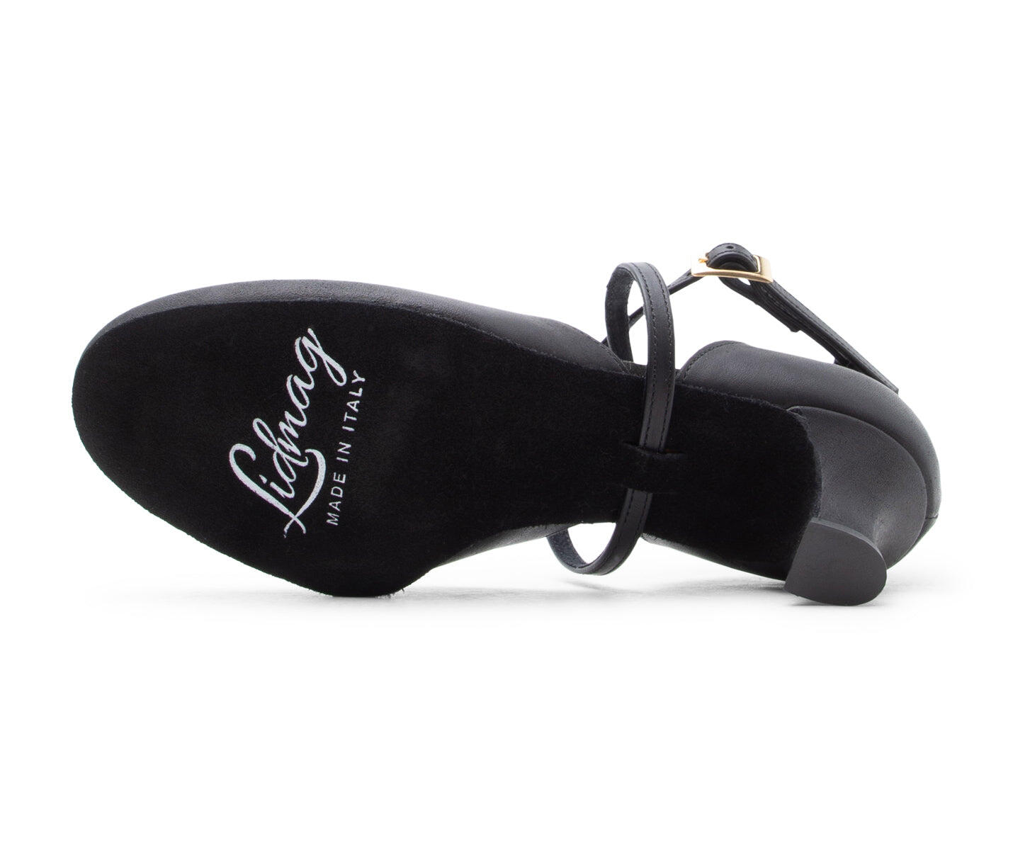Poise Still Tanzschuhe in Schwarz Leder - 5.0 cm flare 5/5