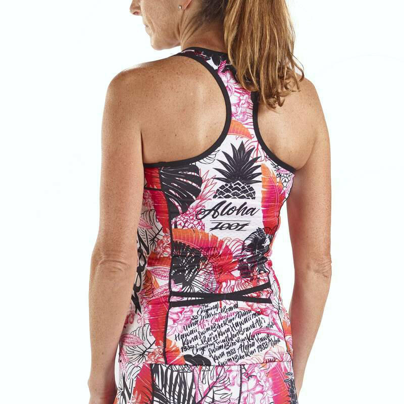 Kurzarm Trikot Damen Triathlon Racerback Style Ali'i ZOOT 3/6