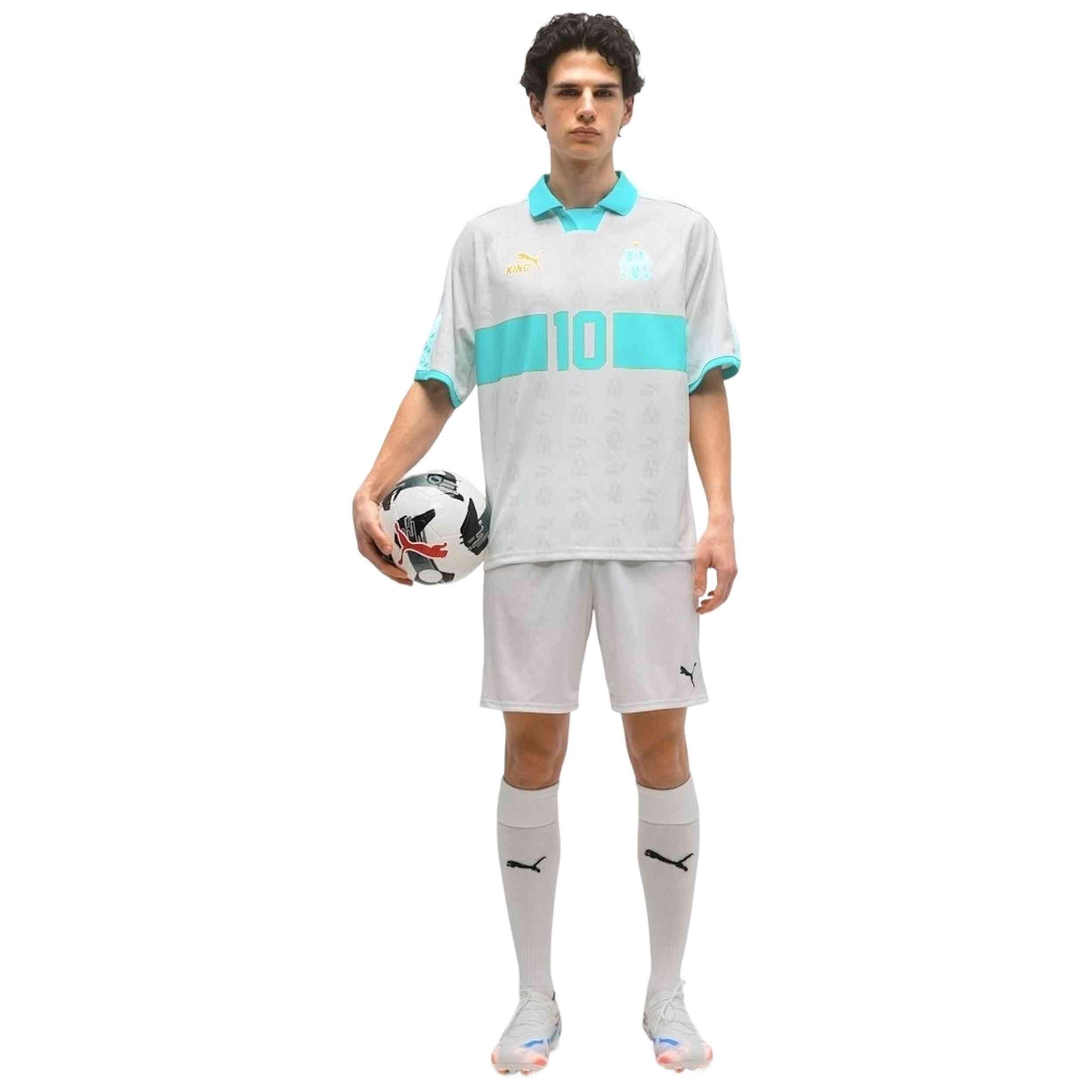 Maillot de football Puma modèle Olympique de Marseille King 2026 pour homme 2/5