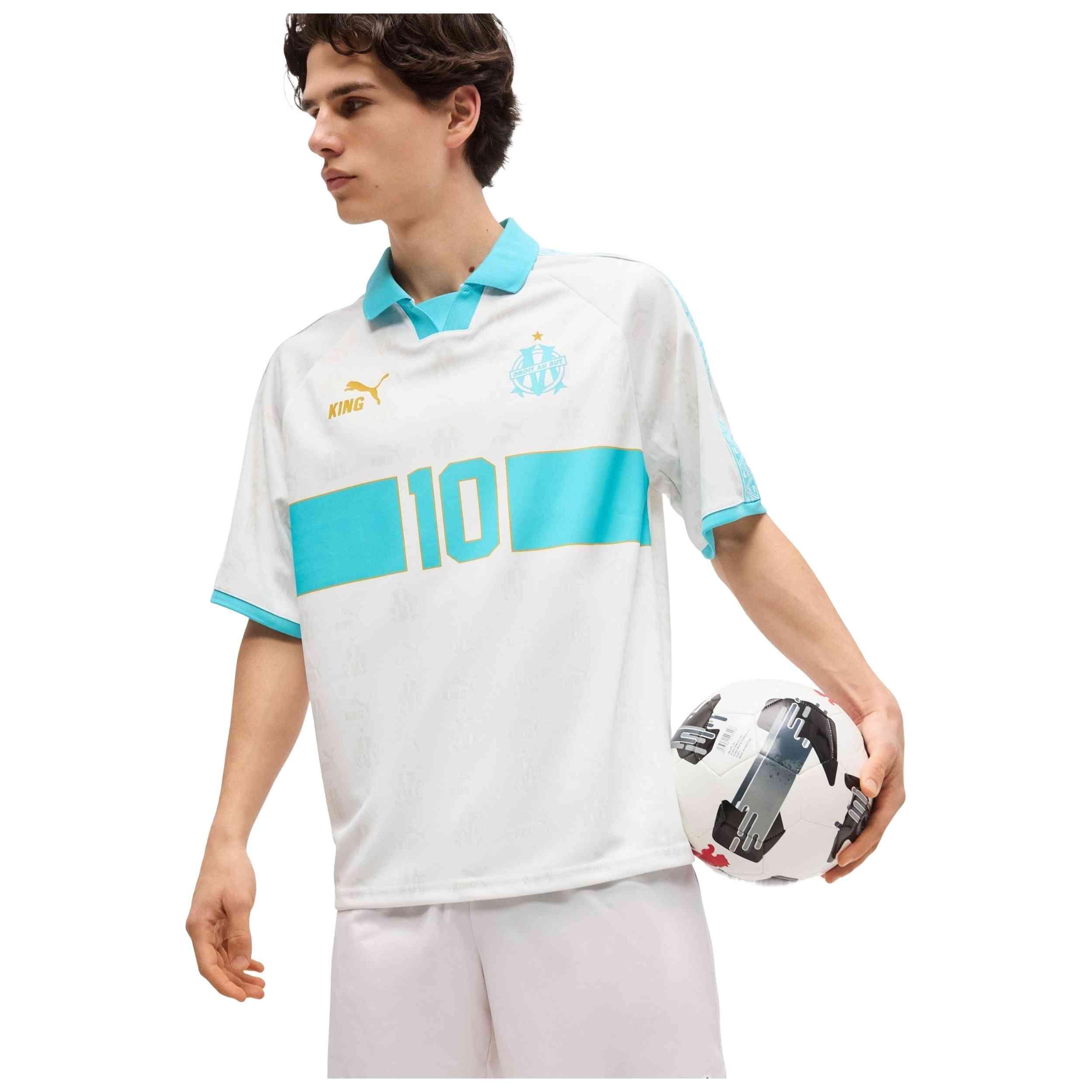 Maillot de football Puma modèle Olympique de Marseille King 2026 pour homme 5/5