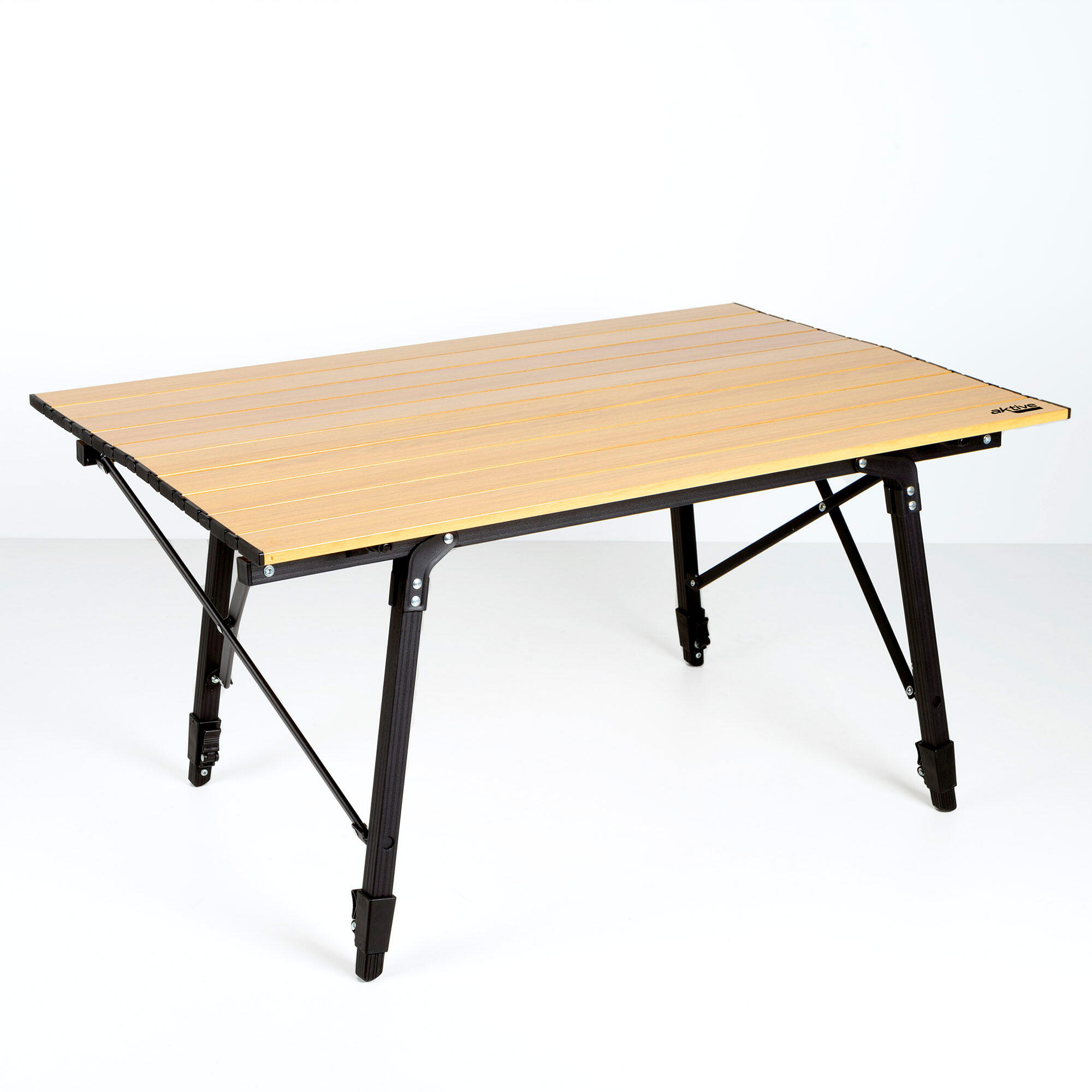Table pliante glampling hauteur réglable facile à transporter, 90x57 cm - Aktive 5/7