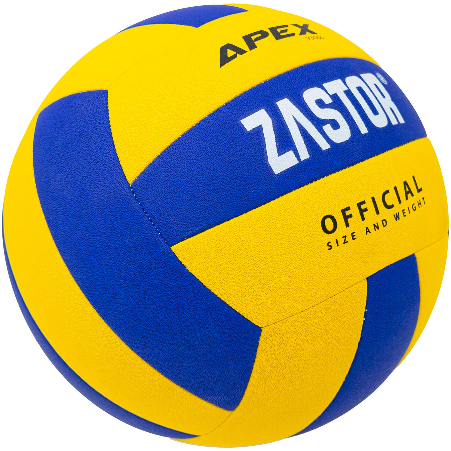 Balón Voleibol Zastor Apex Yellow/Blue T-5 5/5
