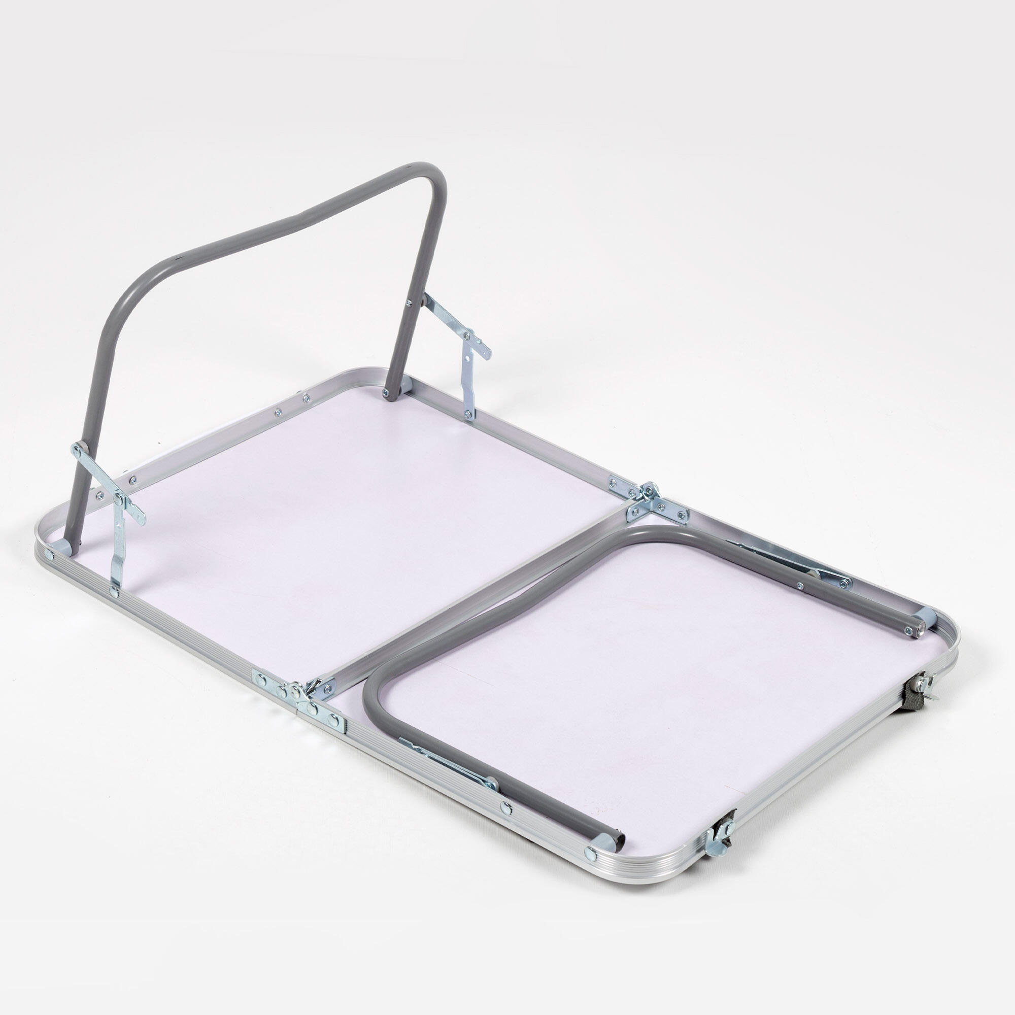 Table pliante de camping anthracite avec poignées de transport Aktive 5/7