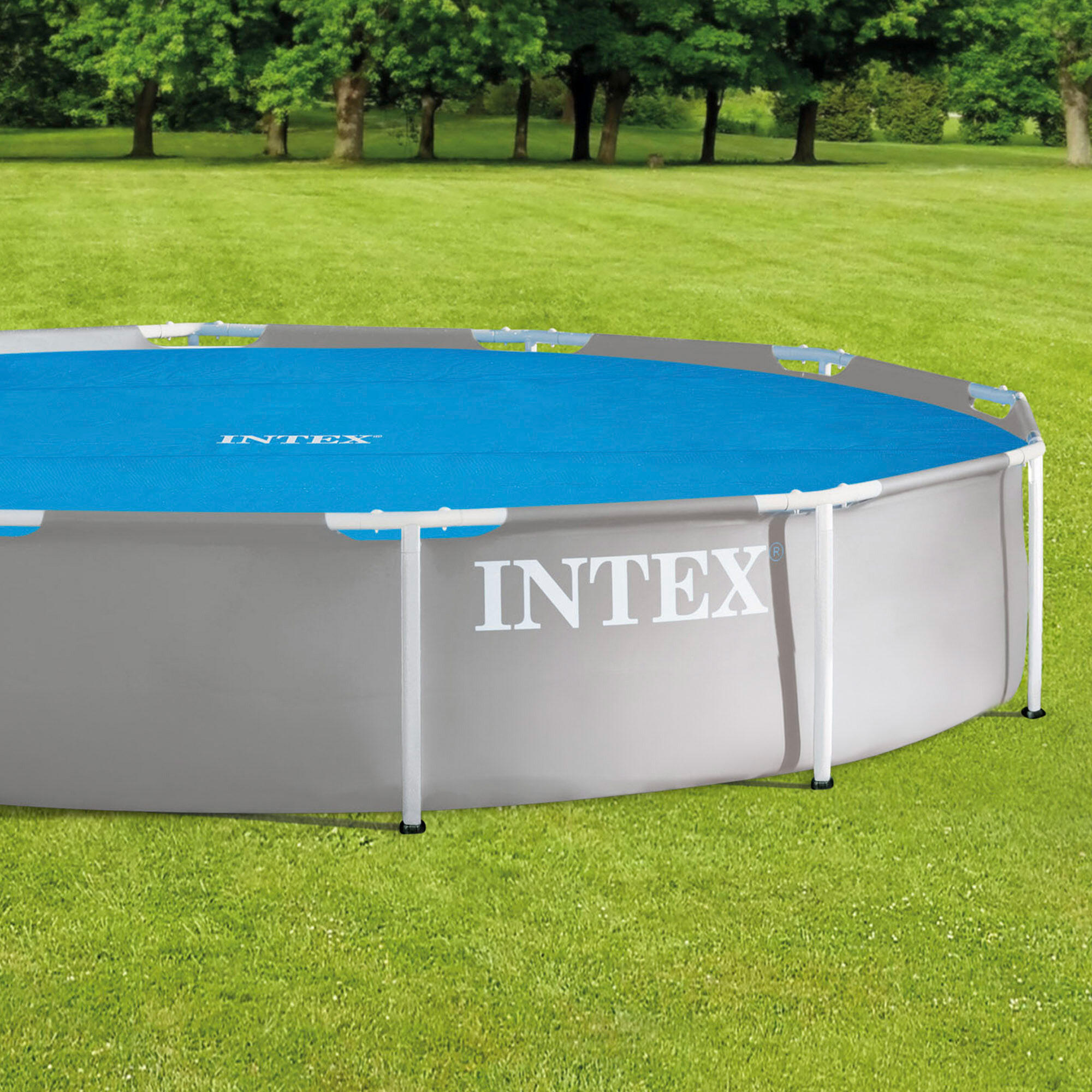 Intex Bâche à Bulles Isolante Piscine Ronde Ø 366 cm 6/7