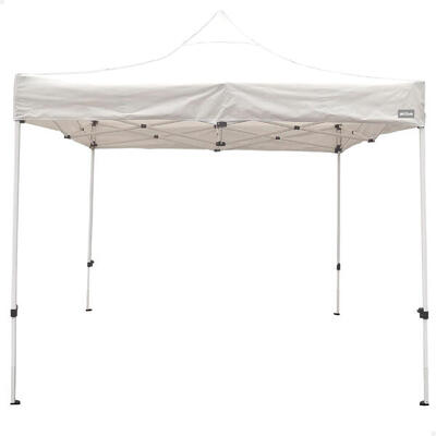 Gazebo pieghevole e regolabile in altezza Max-Air 300x300x320 cm bianco Aktive
