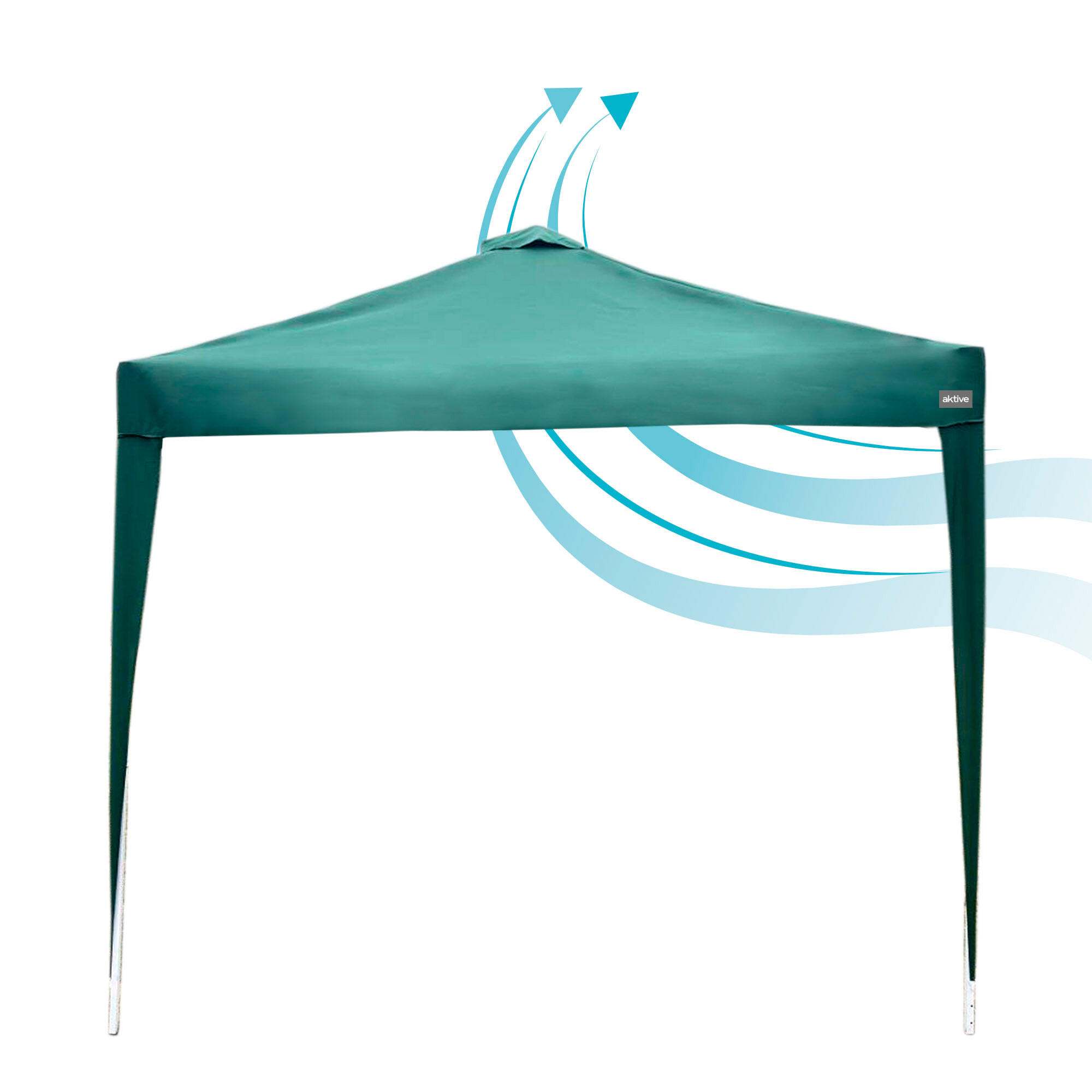 Max-AIR gazebo pliant avec cheminée d'aération Aktive 6/7