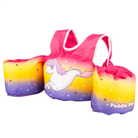 Gilet de flottaison licorne 15-30 kg pour enfants de 3 à 6 ans avec fermeture