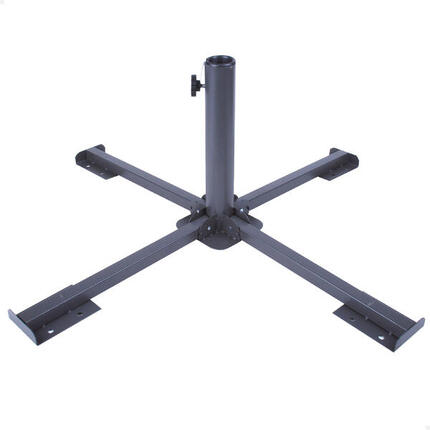 Base plegable de metal para sombrilla Aktive