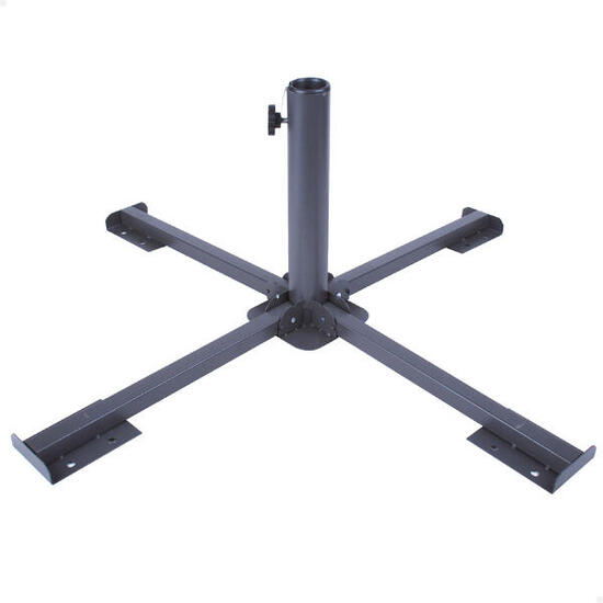 Base plegable de metal para sombrilla Aktive