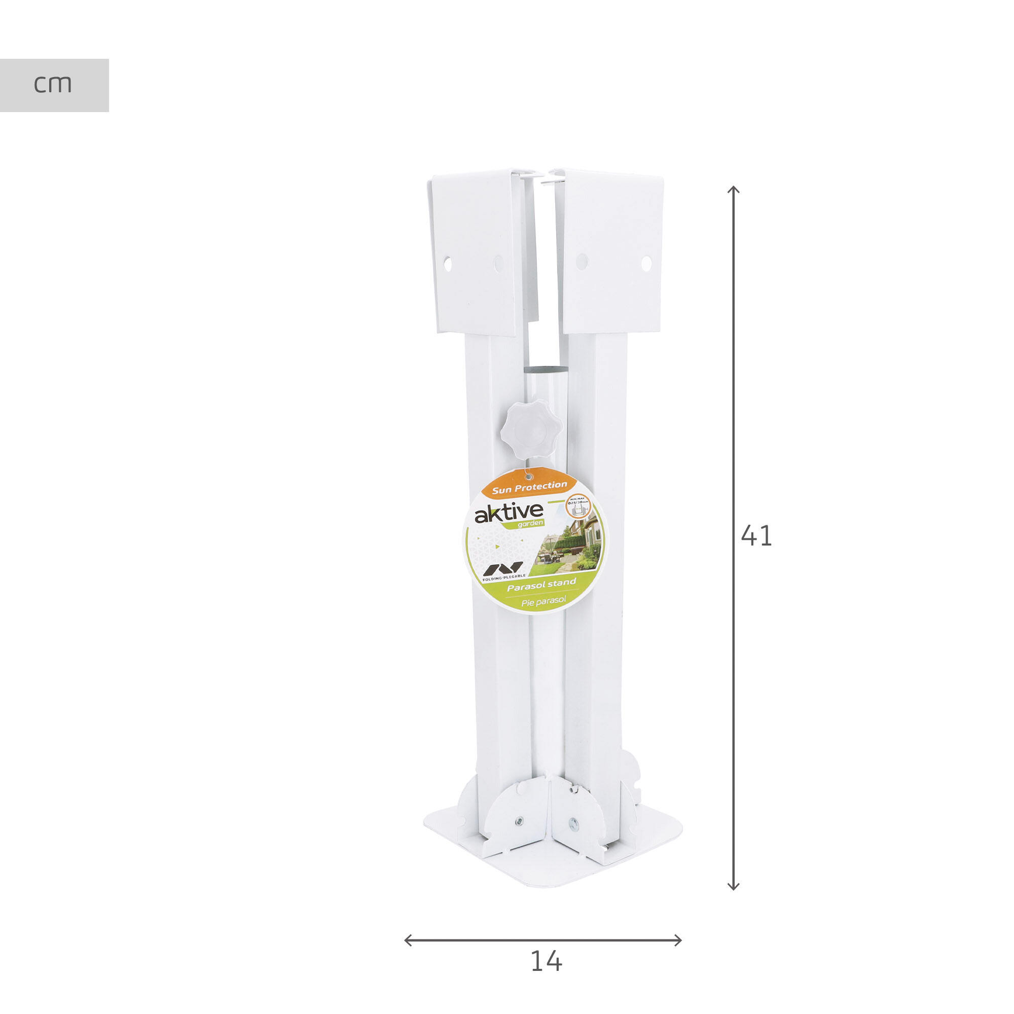 Porte-parapluie pliant 25/32 mm Aktive Jardin 3/5