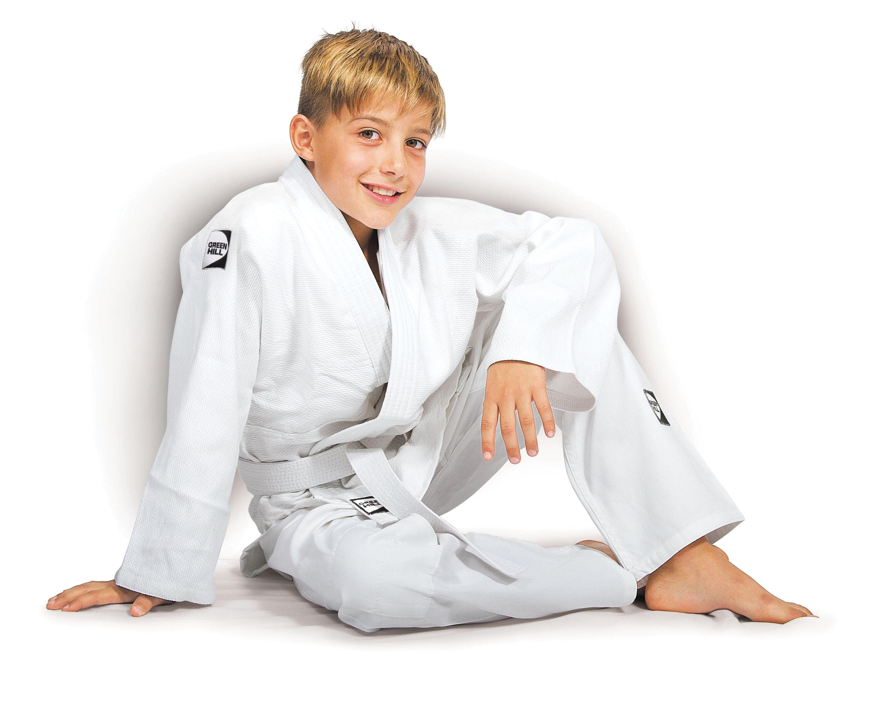 Kimono Judo Junior Beginner 350g Judogi da Allenamento Bambino 4/7