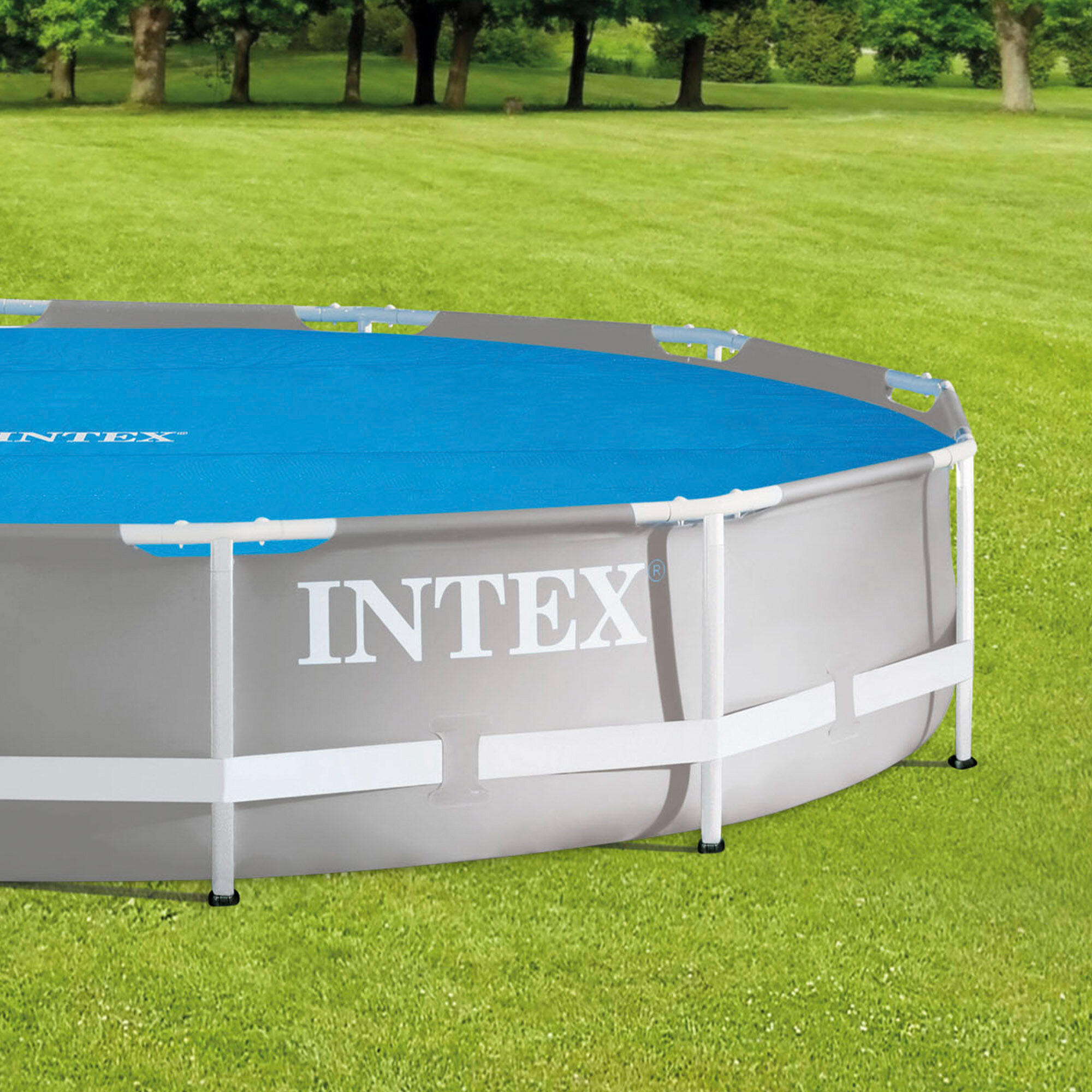 Intex Bâche à Bulles Isolante Ø 488 cm Piscine Ronde 6/7