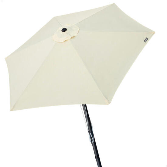Parasol de jardin hexagonal Ø300 cm avec système de poulie double Aktive
