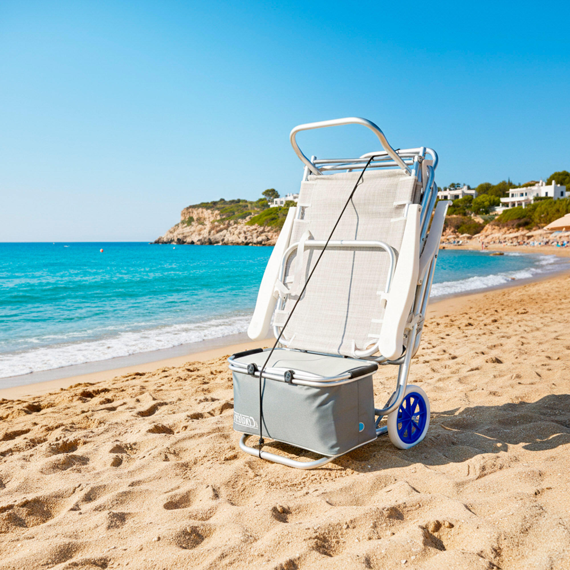 Aktive Chariot de plage en aluminium 3/7