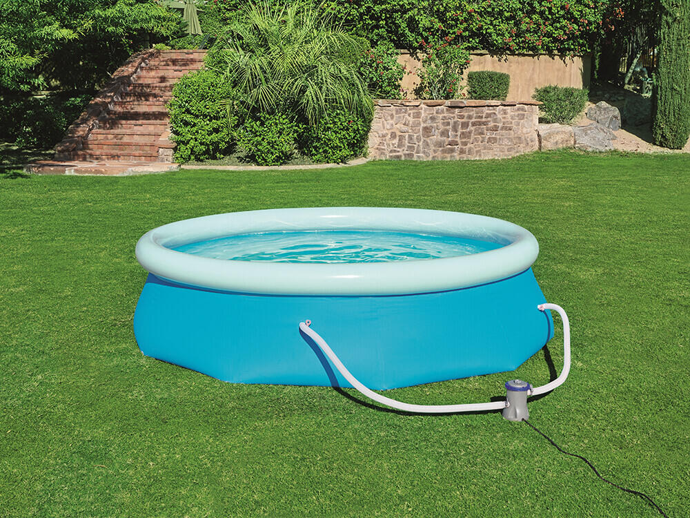 Ø 305 x 76 cm Bestway Fast Set Ronde Piscine avec pompe 3/6