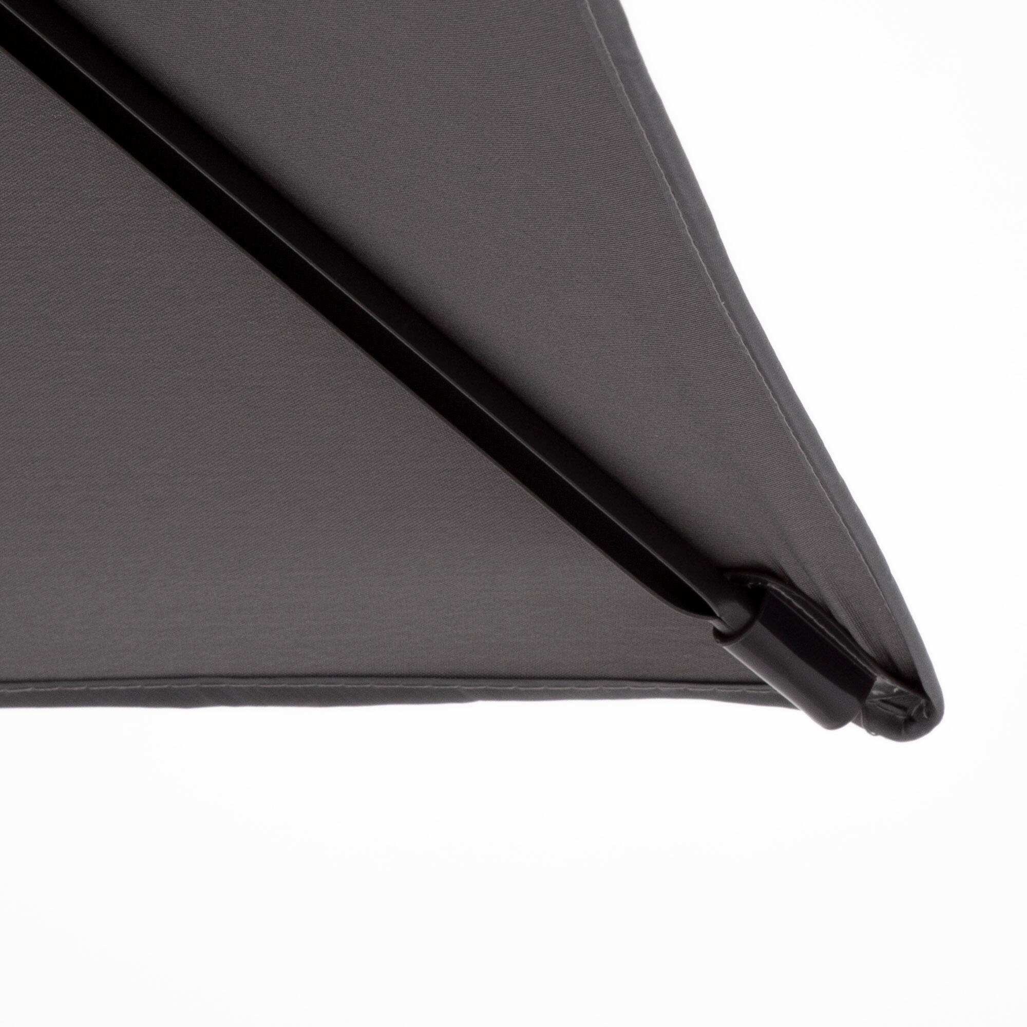 Aktive Parasole rettangolare balcone inclinabile antracite 200x125 cm UV30 6/7