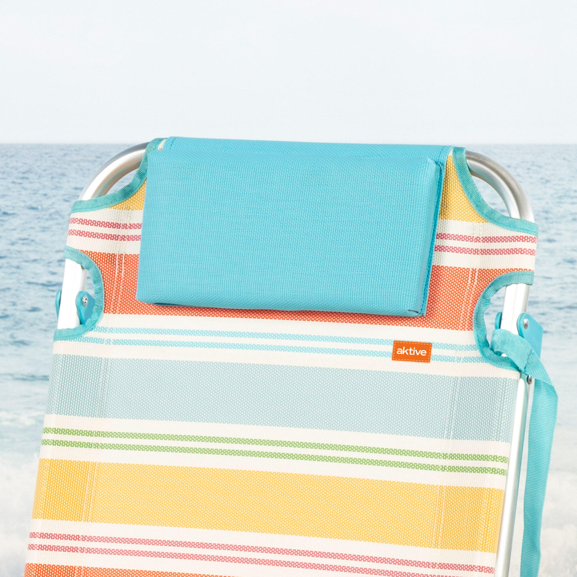 Aktive Confezione da 2 sedie da campeggio pieghevoli 48x47x74 cm multicolore 6/7