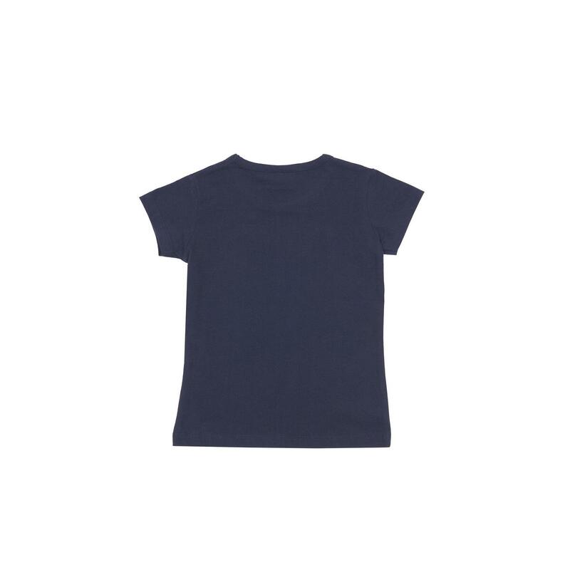 Tricou cu mânecă scurtă pentru fete, cu logo Basic mare