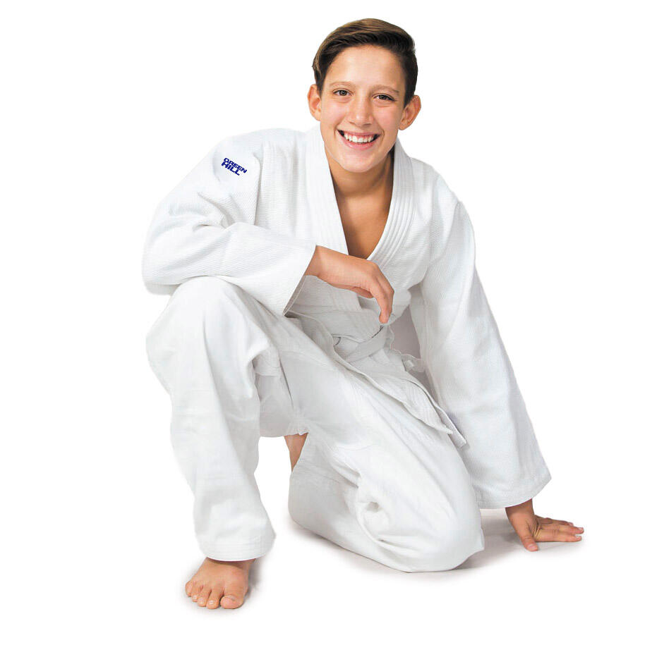 GREEN HILL Kimono da Judo Club 450g Judogi Adulto Allenamento e Fanciullo 2/2