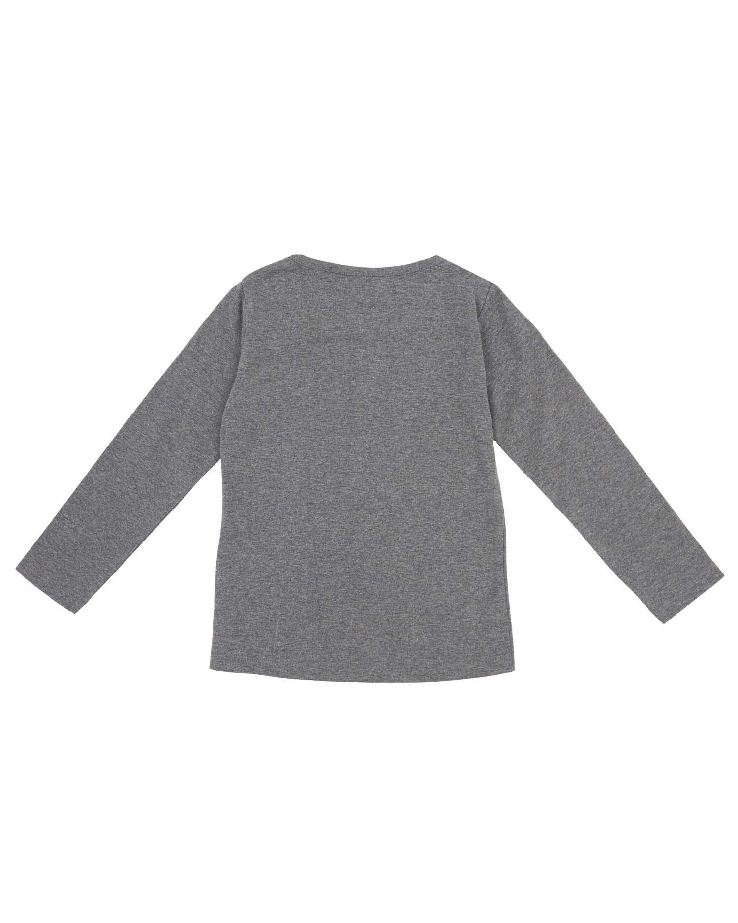 T-shirt fille manches longues écriture de rêve 4/7