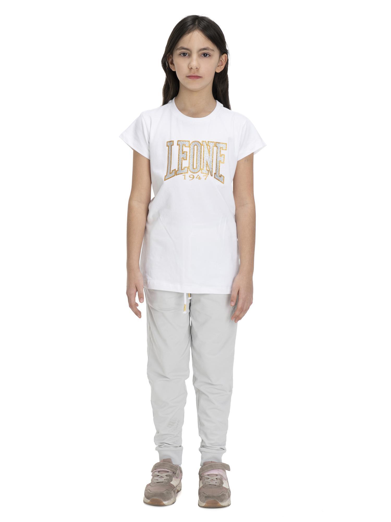 Camiseta de menina brilhante 2/5