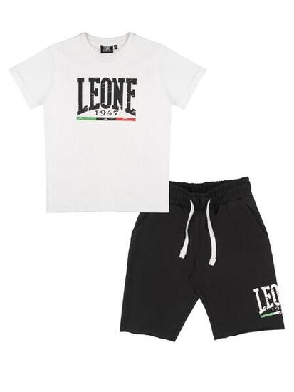 Ensemble enfant composé d'un t-shirt et d'un short en coton Leone Original