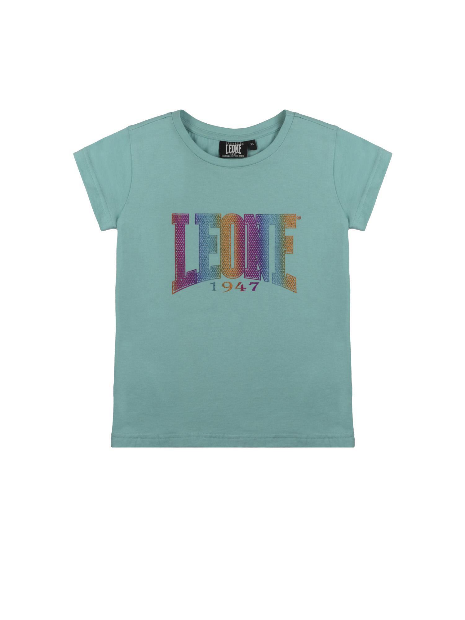T-shirt d'été en coton pour fille Leone 3/4