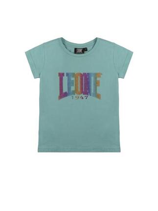T-shirt d'été en coton pour fille Leone