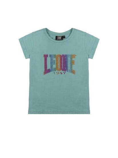T-shirt d'été en coton pour fille Leone