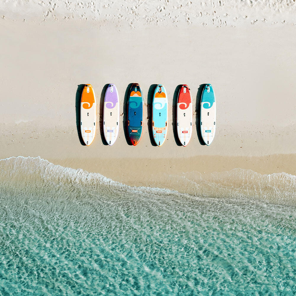 SUP gonfiabile 11' Skiffo Rivage LAGOON -kayak 2in1- Pack completo/design unico 3/8