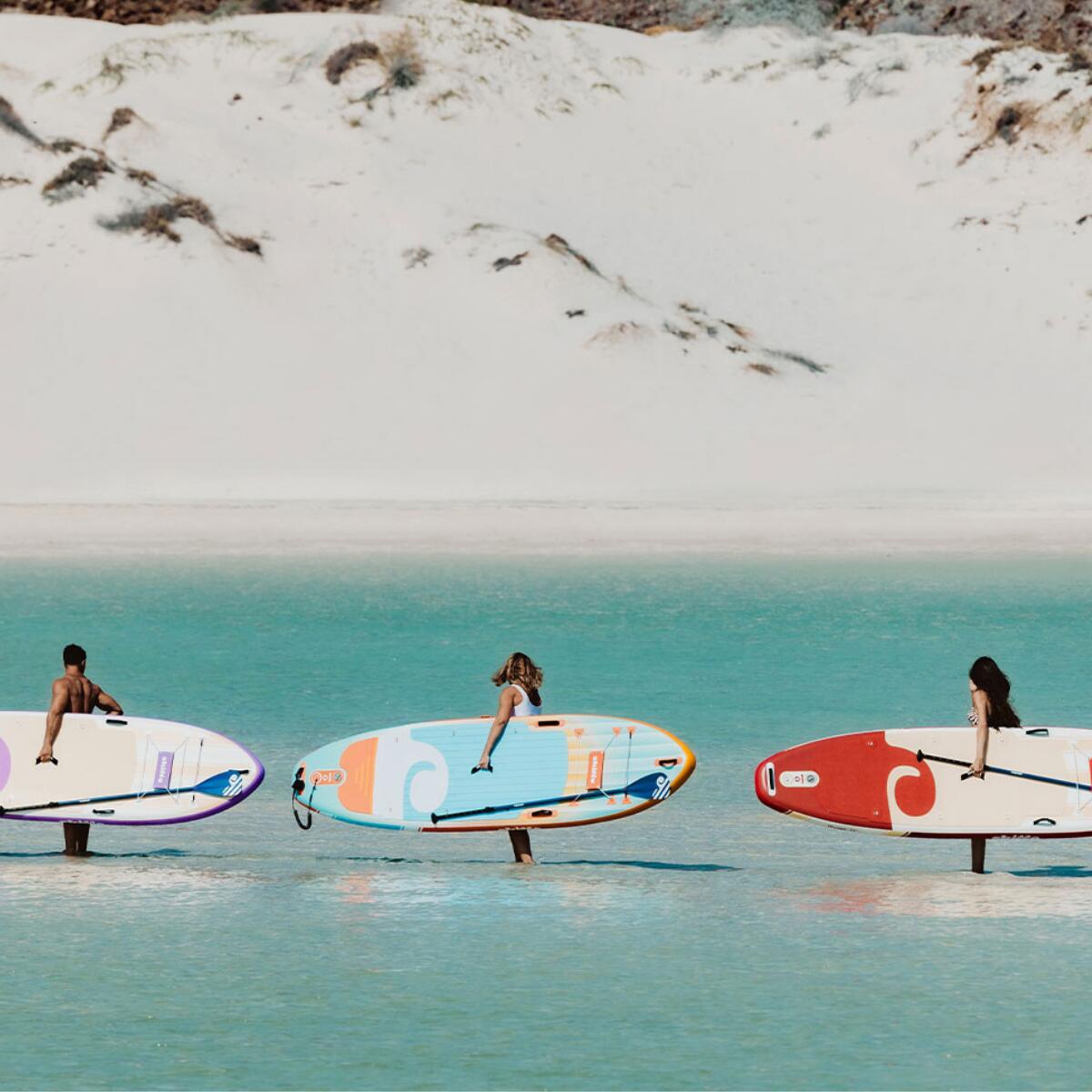 Opblaasbare SUP 11' Skiffo Rivage LAVA - 2-in-1 kajak - Uniek design 5/8