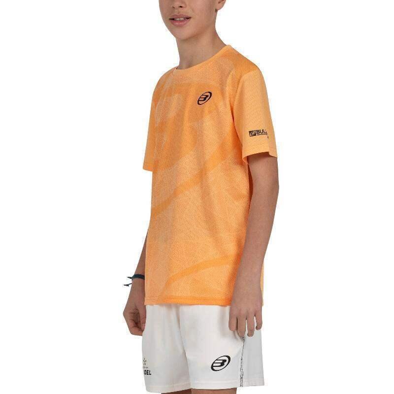 Camiseta Bullpadel Castil Mandarina Junior 3/5