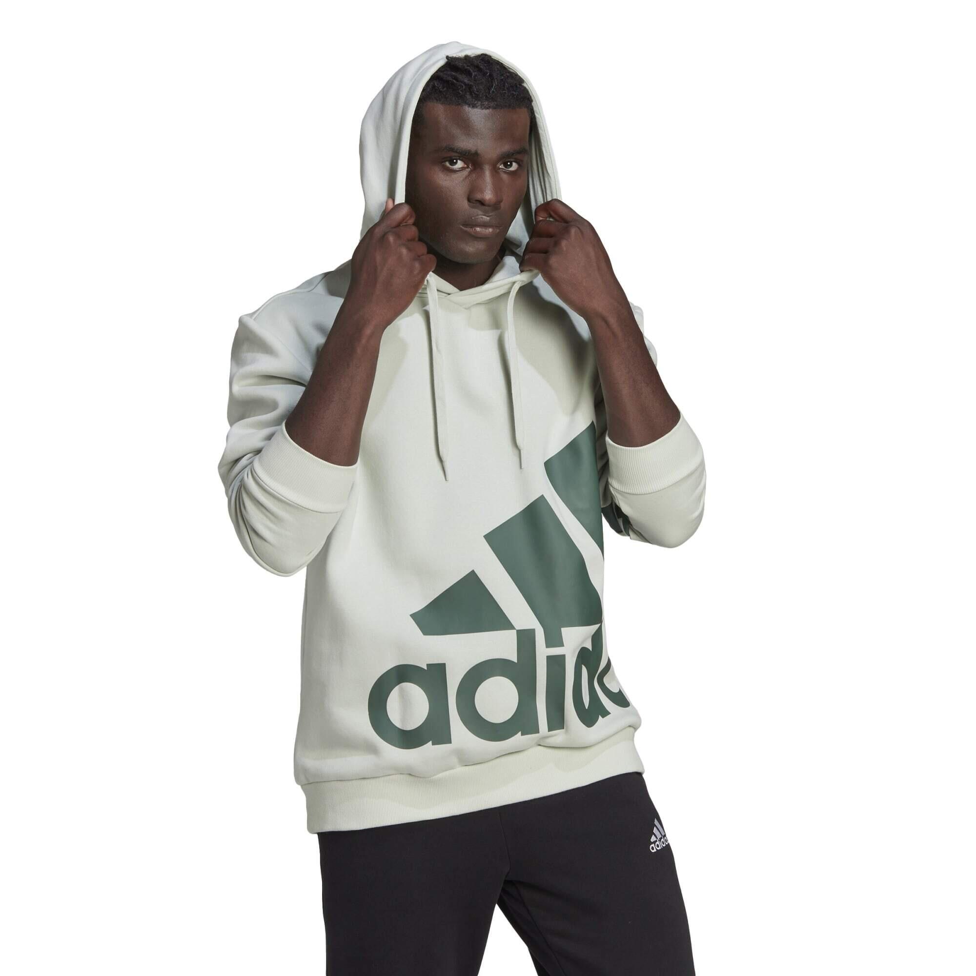 Felpa in pile con logo adidas Essentials Giant 3/5