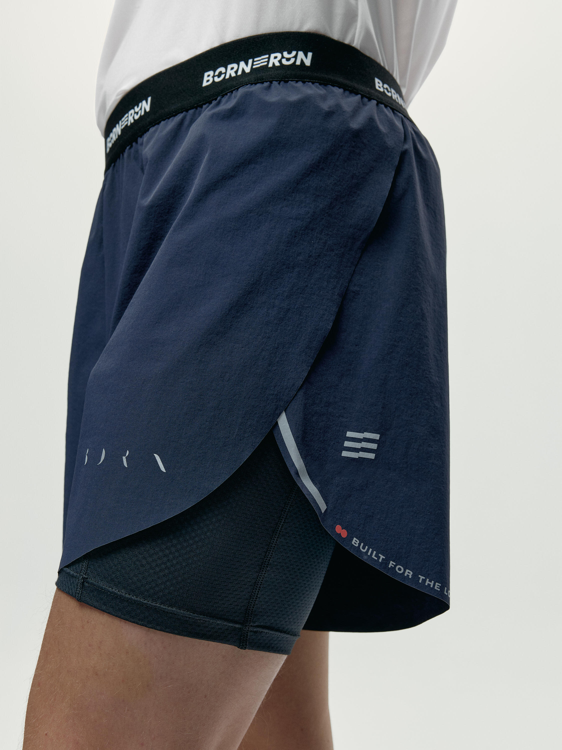 Pantalón corto short de correr de hombre Kinetic Performance 3/4