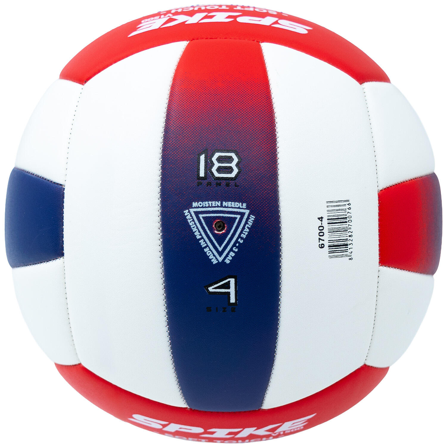 Balón voleibol Zastor SPIKE 4V1500 Rojo/Azul 4/5