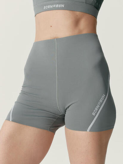 Short de sport femme Luna Run Détails réfléchissants