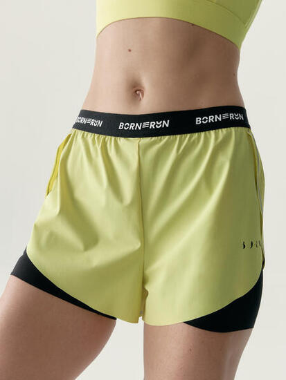 Short sportivo donna Voltrun Con tasche dettagli riflettenti