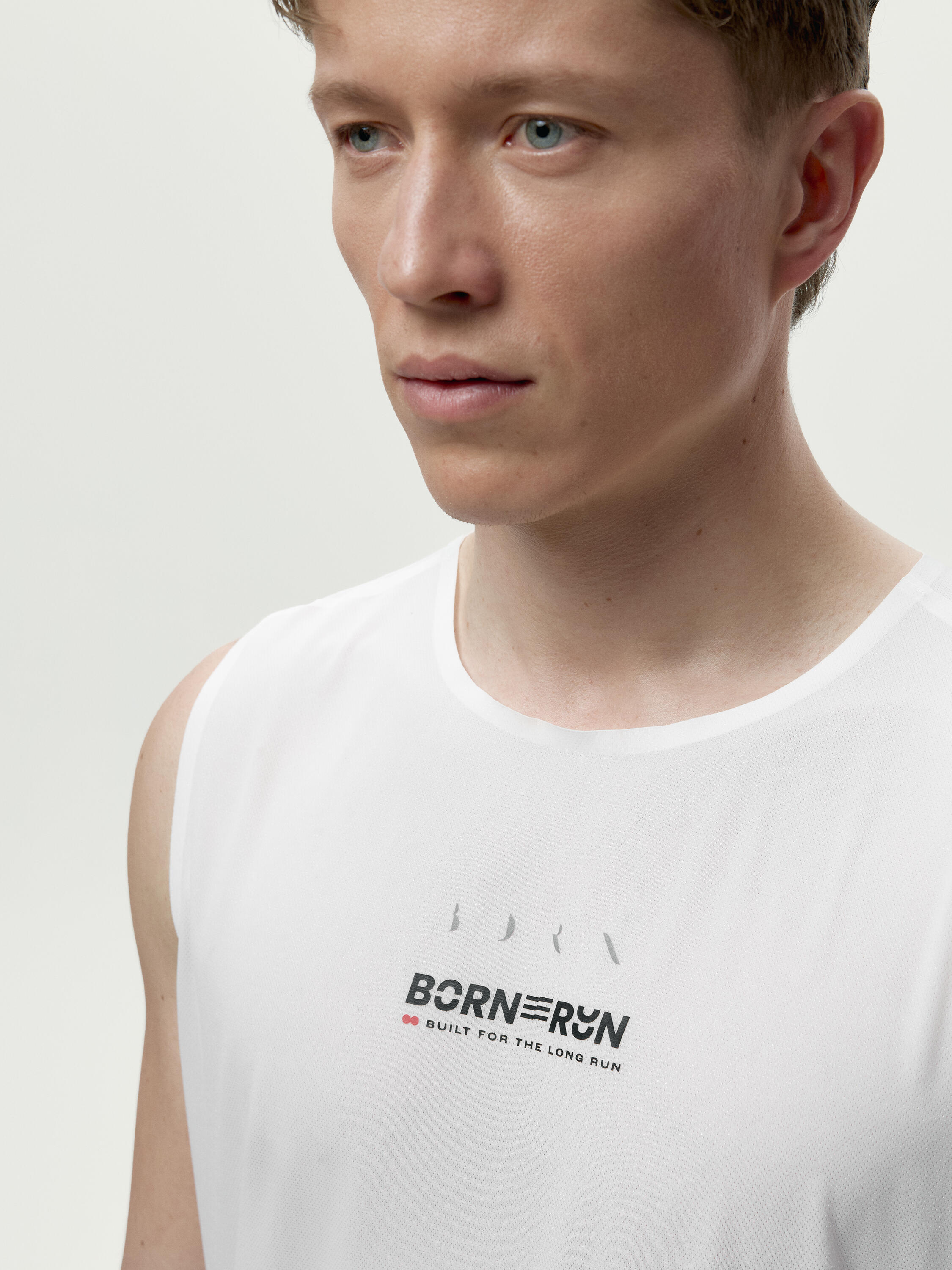 Ryder Run Performance Laufshirt für Herren 3/4