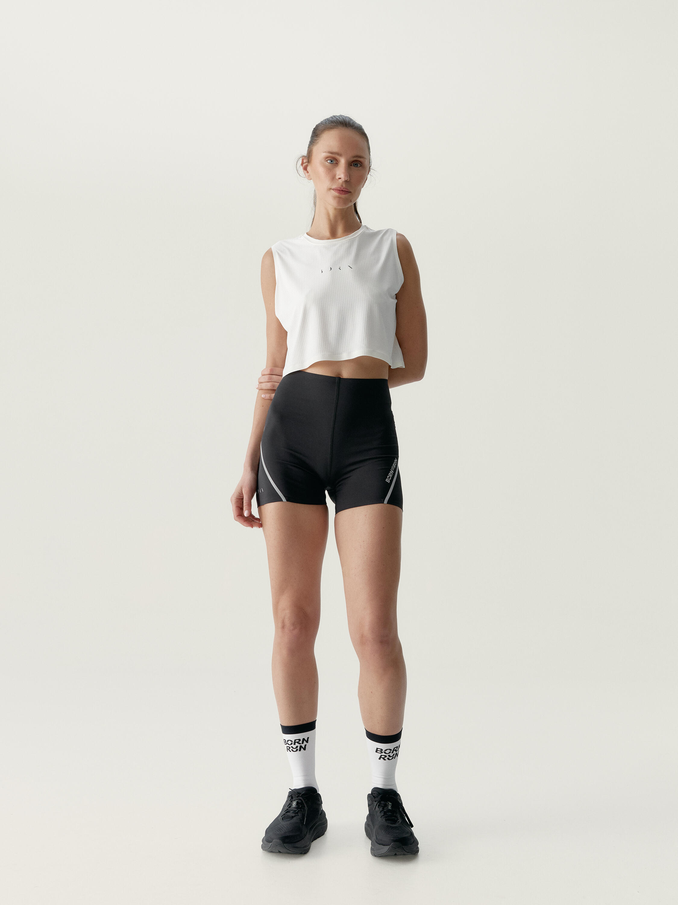 Chaussettes de sport pour la course à pied unisexes mi-mollet SOCKS RUN 3/4