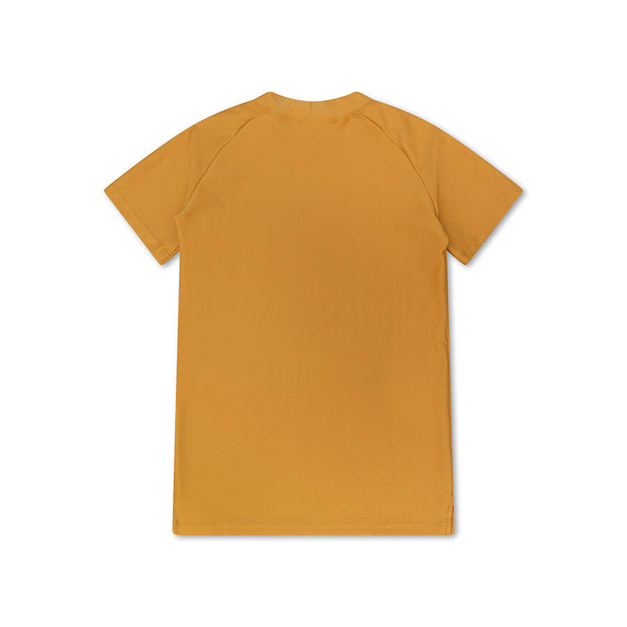 Swim Essentials Zwemshirt Met Korte Mouwen - Geel - Pure Tones 3/5