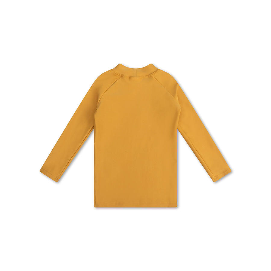 T-shirt de bain - Manches longues - Jaune - Pure Tones - 62/68 3/4