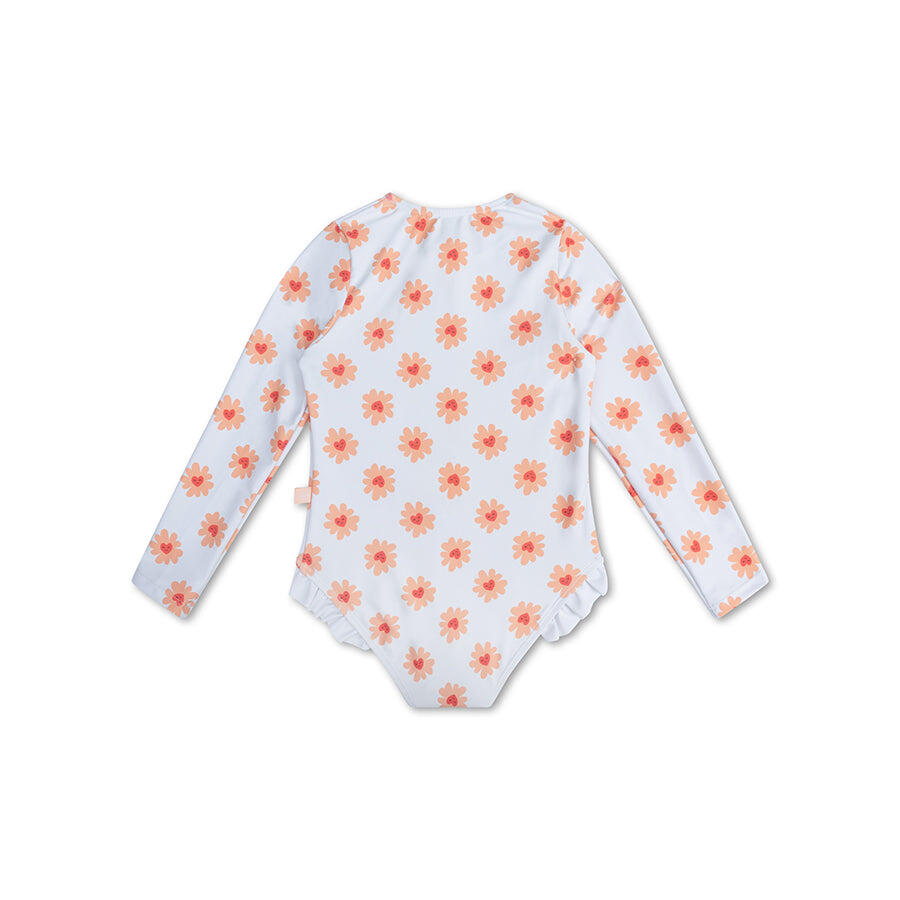 UV Bañador niñas con Mangas 1-2 Años - Lila - Pure Tones - 86/92 3/7