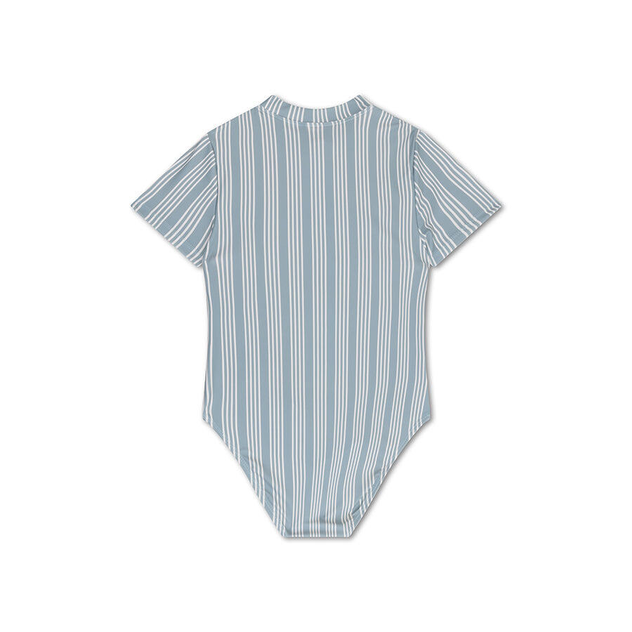Swim Essentials Costume intero bambina UV per bambine con maniche corte - 7/7